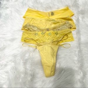 Lot Frederick’s of Hollywood 7/$25 panties size small and medium